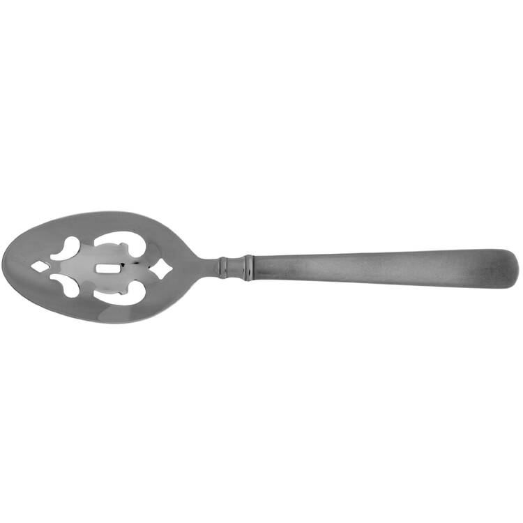 Earl-Matte (Stainless) Pierced Tablespoon (Serving Spoon)