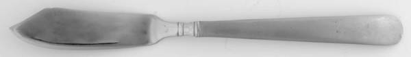 Earl-Matte (Stainless) Flat Handle Master Butter Knife