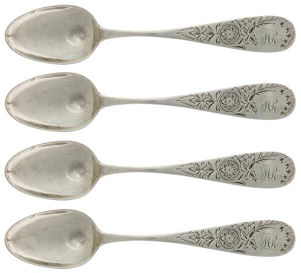 HEB6 (Sterling) Teaspoon - Set of 4