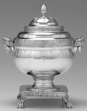 1901 (Sterling, Hollowware) Sugar Bowl & Lid