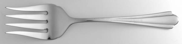 HSV111 (Stainless) Medium Solid Cold Meat Serving Fork