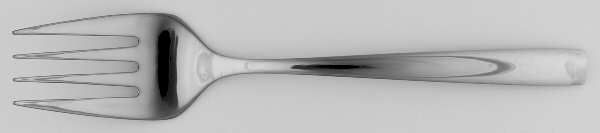 Totem (Stainless) Medium Solid Cold Meat Serving Fork