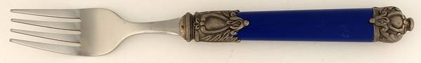 San Remo-Blue (Stainless) Individual Salad Fork by Hampton Silversmiths