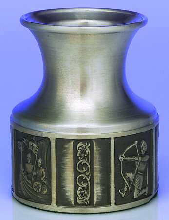 Kongetinn (Pewter, Hollowware) Console Candleholder