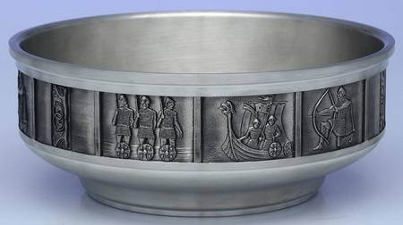 Kongetinn (Pewter, Hollowware) 7" Round Bowl