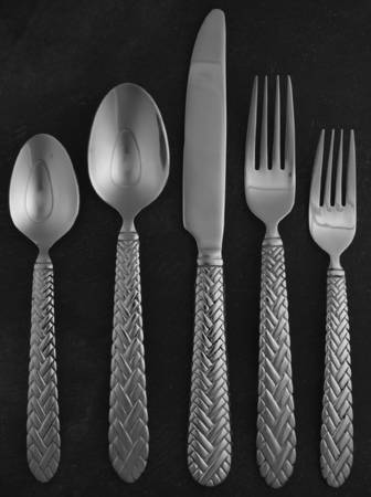 Riatta (Stainless) 5 Piece Place Setting