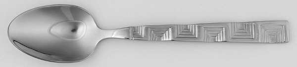 Emerald Square (Stainless) Place/Oval Soup Spoon by Hampton Silversmiths