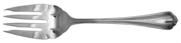 Knights Bridge (silverplate) Medium Solid Cold Meat Serving Fork