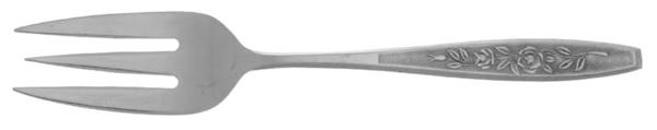 Precious Rose (Stainless) Medium Solid Cold Meat Serving Fork