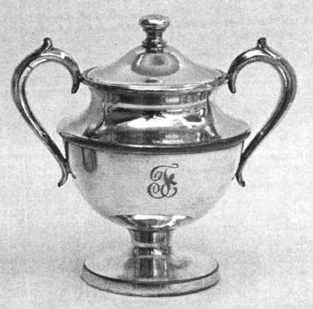 021(Silverplate, Hollowware) Sugar Bowl & Lid