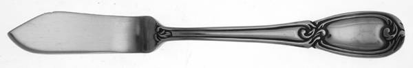 Fleur (Stainless) Flat Handle Master Butter Knife