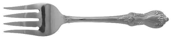 Kingsley (Stainless) Medium Solid Cold Meat Serving Fork