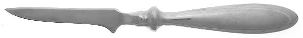 Bistro Mirror (Stainless) Solid Serving Cheese Knife by Hampton Silversmiths