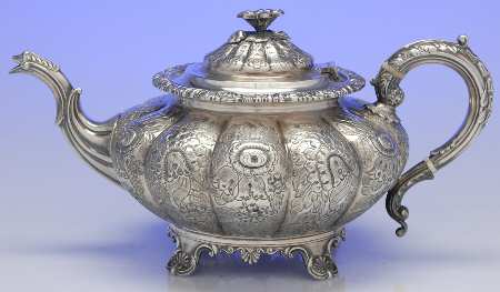 Silverplate Hollowware Teapot