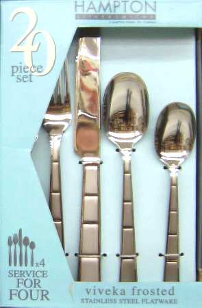 Viveka Frosted (Stainless) New French Solid Knife