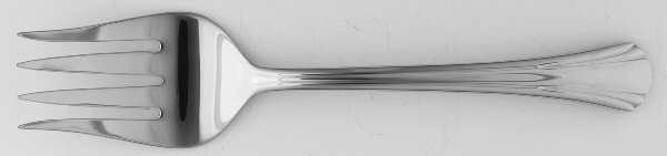 Gertrude (Stainless) Large Solid Cold Meat Serving Fork