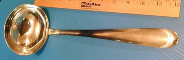 Woodbine (Stainless) Solid Soup Ladle