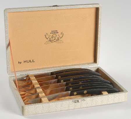 HUS24 (Stainless) (Set of 6) Individual Steak Knife