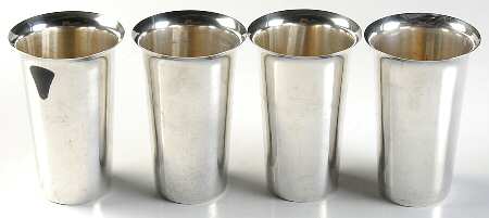 300 (Sterling, Hollowware) 12 Oz Tumbler - Set of 4