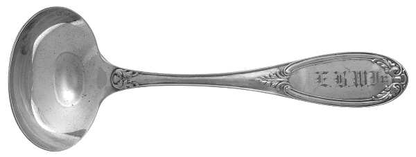 HYT1 (Coin) Solid Gravy Ladle