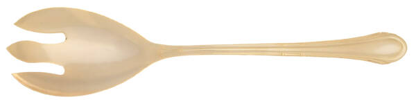 HSV149 (Gold Electroplate) Solid Salad Serving Fork