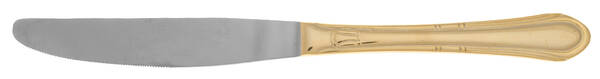 HSV149 (Gold Electroplate) Modern Solid Knife