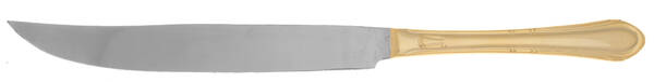 HSV149 (Gold Electroplate) Small Steak Carving Knife with Stainless Blade