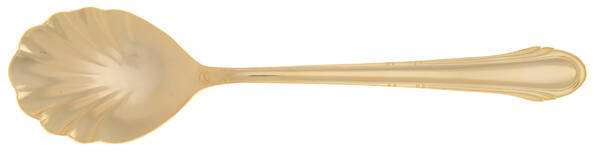 HSV149 (Gold Electroplate) Solid Smooth Casserole Spoon