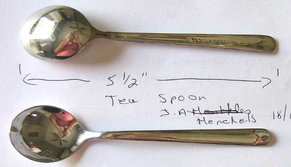 HEN60 (Stainless) Teaspoon