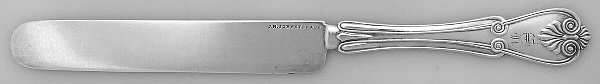 HBD2 (Sterling) Old French Solid Knife W/Monogram