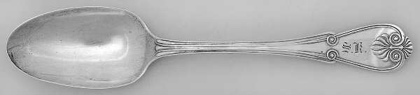 HBD2 (Sterling) Monogram Tablespoon (Serving Spoon)
