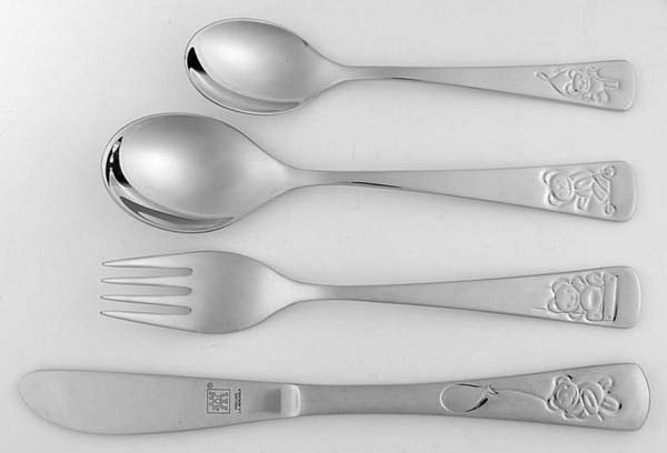 Teddy (Stainless) (4 Pc) Youth Set (TSY, TSYS ,YF ,YKS)