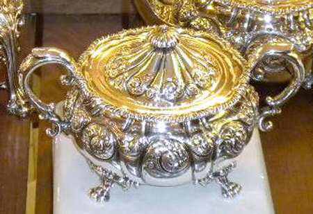 1891 (Sterling, Hollowware) Sugar Bowl & Lid