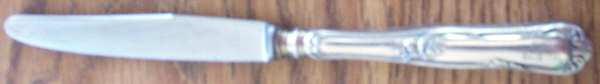 HFL6 (Silverplate) Dessert Knife with Stainless Blade