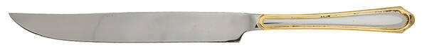 HSV165 (Stainless) Small Solid Steak Carving Knife