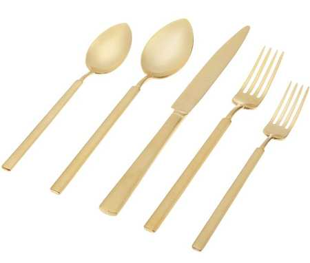 Vintage-Matte (Gold Electroplate) Fork