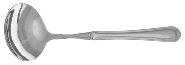 Alcea (Stainless) Gravy Ladle with No Spout Stainless Bowl HC