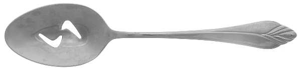 York (Stainless Pierced Tablespoon (Serving Spoon)