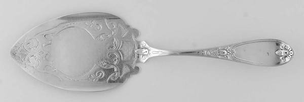 Pineapple (Coin) Bright Cut Solid Pastry Server