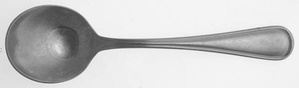 Contour (Stainless) Round Bowl Soup Spoon (Cream Soup)