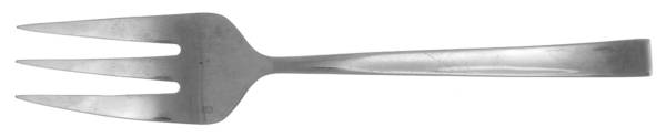 HEN72 (Stainless) Medium Solid Cold Meat Serving Fork