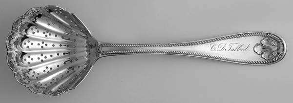Cable-Variation (Coin, 1858) Large Sugar Sifter