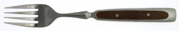 Cafe-Brown Wood Individual Salad Fork