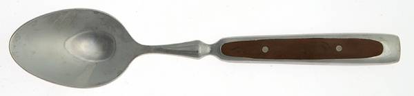 Cafe-Brown Wood Place/Oval Soup Spoon
