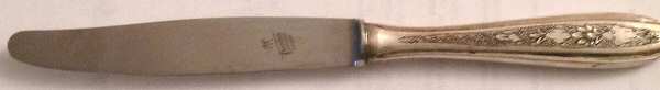 HEN74 (Silverplate) Modern Hollow Knife