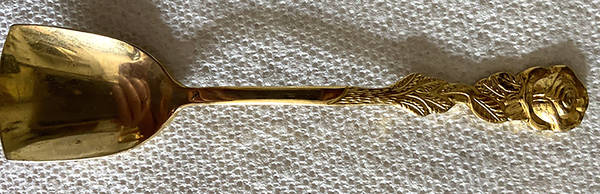 HIC4 (Gold Electroplate) Sugar Shovel