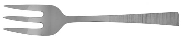 Kingwood (Stainless) Medium Solid Cold Meat Serving Fork