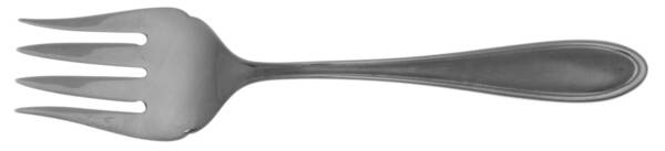 Gourmet Frosted (Stainless) Medium Solid Cold Meat Serving Fork