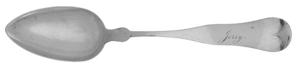 Coin Silver Flatware Tablespoon (Serving Spoon)