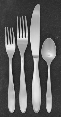 Gem Satin (Stainless) 4 Piece Place Setting